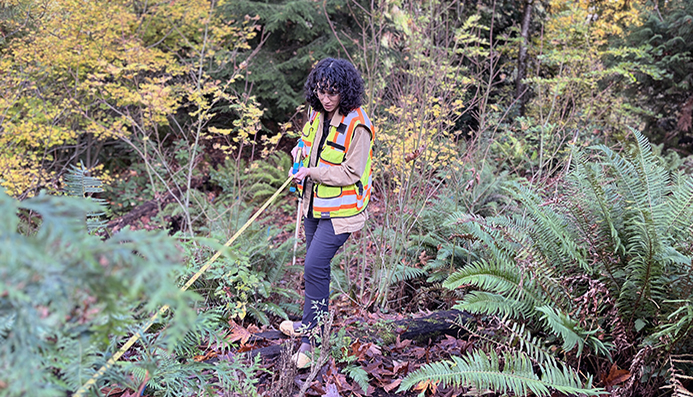 Lindsey Bartholomew field photo